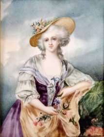 miniatur-maedchenbild-gouache-auf-elfenbein