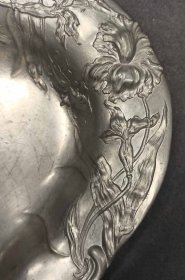 kayserzinn-um-1895-grosse-schale-jugendstil-floral-dekor.5