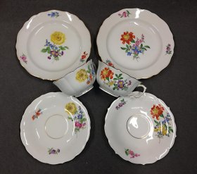 meissen-6x-teegedecke-je-3teilig-reiche-blumenmalerei-gold.5