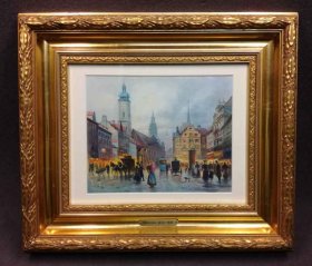 muenchen-um-1900-gemaelde-gouache-in-passepartout-dekorativer-goldrahmen-sign