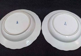 meissen-insekten-blumenmalerei-gold-2x-teller-alt-um-1880-knauf-1-wahl-i-o.10