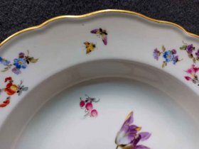 meissen-insekten-blumenmalerei-gold-2x-teller-alt-um-1880-knauf-1-wahl-i-o.8