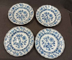 4x-zwiebelmuster-tiefe-teller-teichert-suppenteller-d-24-5-cm.7