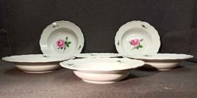 meissen-6x-teller-rote-rose-tiefe-suppenteller.1