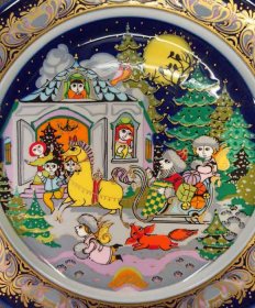 rosenthal-bjorn-wiinblad-weihnachtsteller-1984.1