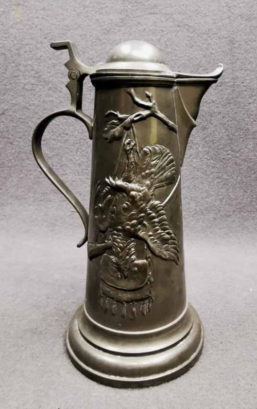 jugendstil-zinnkrug