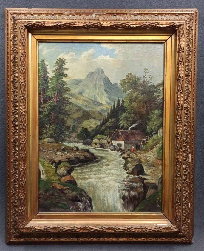2heyn-e-h-pendant-gemaelde-gebirgslandschaft-19-jh