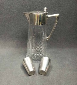 silber-800er-karaffe-und-2-becher-1-landwehrdivision-lomsha