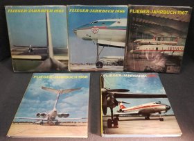 5x-flieger-jahrbuch-ddr-1965-66-67-68-70-eine-intern-umschau-der-luft-und-raumfahrt