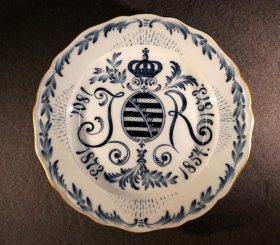 meissen-koenig-johann-gedaechtnisteller