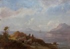 kummer-prof-carl-robert-suedliche-kuestenlandschaft-1885-oel-a-papier.1