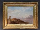 kummer-prof-carl-robert-suedliche-kuestenlandschaft-1885-oel-a-papier.2