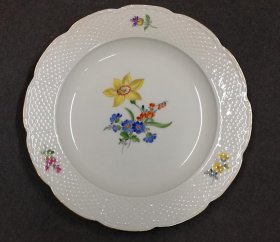 meissen-6x-teller-ozier-reliefrand-blumenmalerei-gold-d-18-7-cm.2