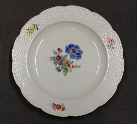meissen-6x-teller-ozier-reliefrand-blumenmalerei-gold-d-18-7-cm.6