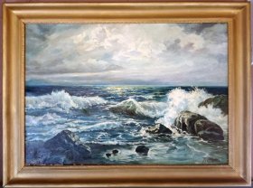 wellen-oel-leinw-sign-grosses-gemaelde-felskueste-am-meer-mit-wellen.1